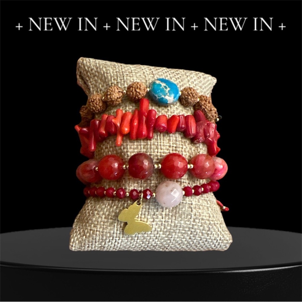 Natural stone bracelets, recommend for someone not plus size
